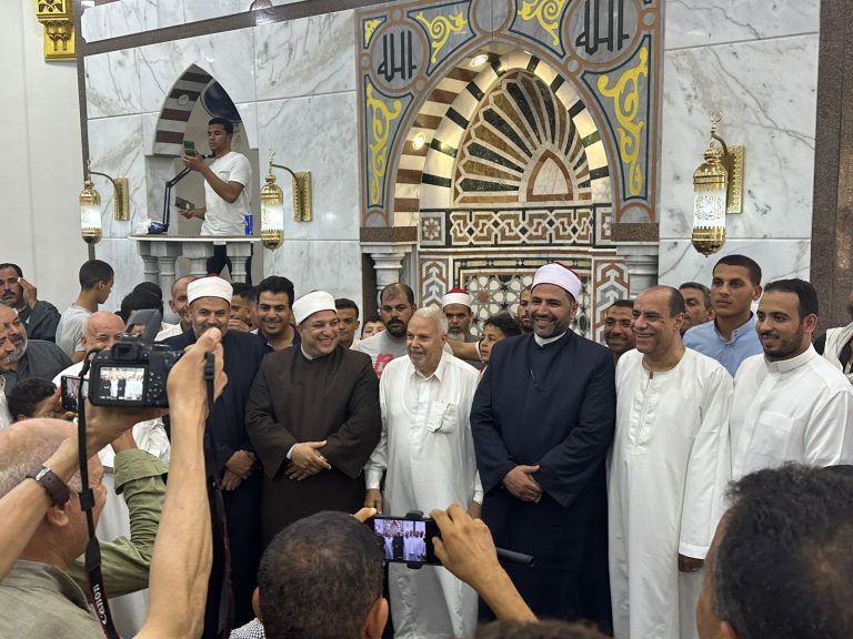 وكيل وزارة الأوقاف بالفيوم بفتتح مسجد الصعيدي الكبير