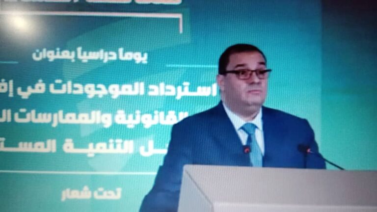 وزير العدل حافظ الاهتمام لايكفي مواجهة الجزائر وهو ما يقارب 335 طلب تعاون قضائي دولي نحو 32 جولة لتتبع العائدات الاجرامية