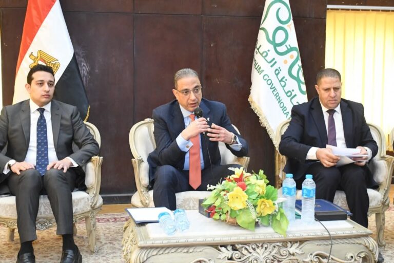 محافظ الفيوم…. إطلاق أسماء الشهداء على عدد من المنشآت الحكومية والشوارع العامة