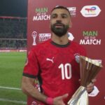محمد صلاح رجل مباراة مصر وكوت ديفوار