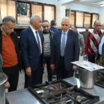 نائب رئيس الجامعة لشؤون التعليم والطلاب….. يتفقد المدن الجامعية