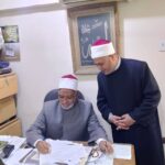 وكيل وزارة الأوقاف يتفقد سير العمل بديوان عام المديرية