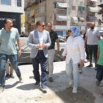 تطوير شامل للبنية التحتية يشمل الصرف الصحي والطرق والإنارة ببورسعيد